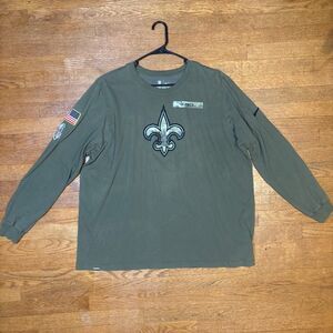 Nfl Men's Green and Khaki Shirt